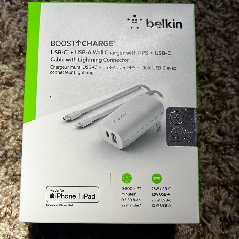 BELKIN DUAL WALL CHARGER